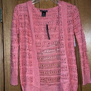 girls glitter cardigan with tags brand new never worn size girls medium